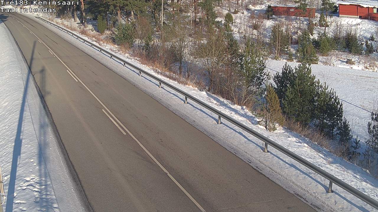 Weather Camera Image Väg 183 Kimitoön, Dalen, Kemiönsaari, Varsinais-Suomi