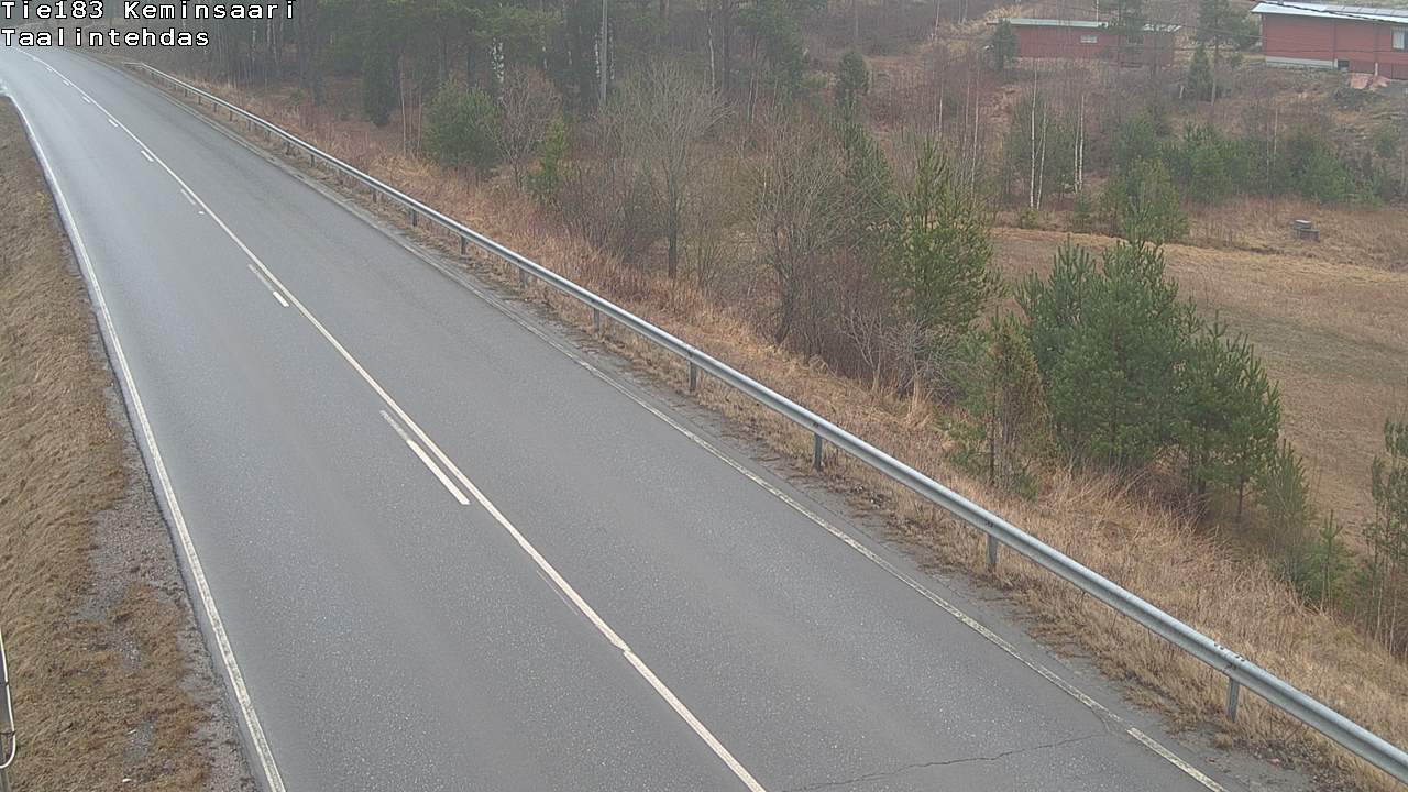 Weather Camera Image Road 183 Kemiönsaari, Taallintehdas, Kemiönsaari, Varsinais-Suomi
