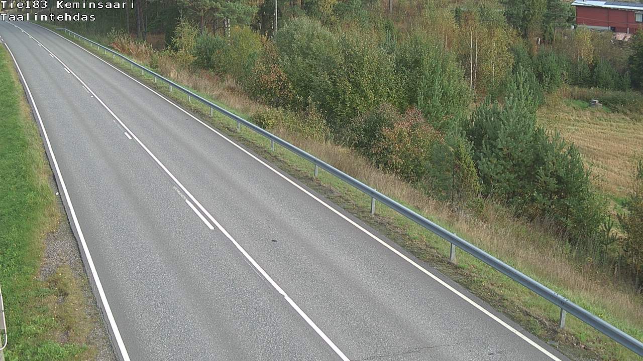 Weather Camera Image Road 183 Kemiönsaari, Taallintehdas, Kemiönsaari, Varsinais-Suomi
