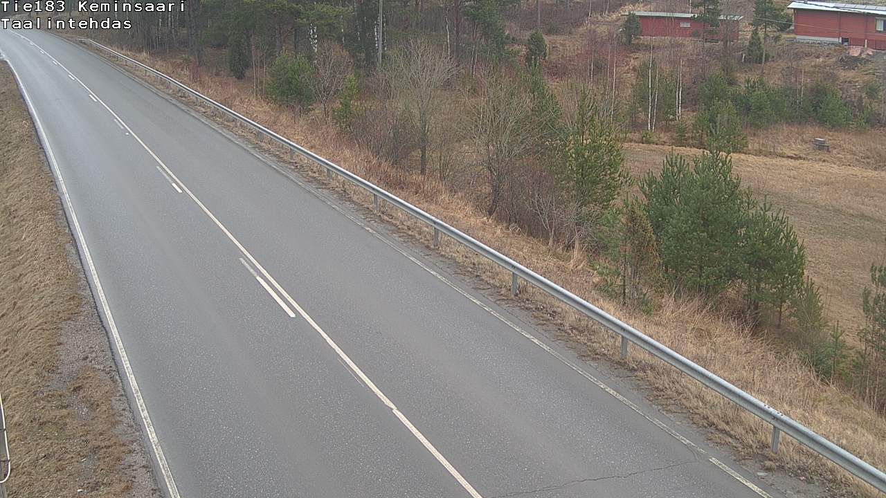 Weather Camera Image Road 183 Kemiönsaari, Taallintehdas, Kemiönsaari, Varsinais-Suomi