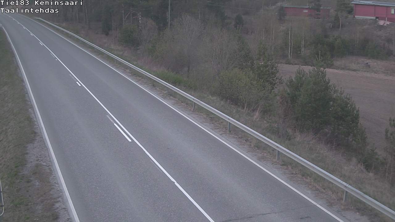 Weather Camera Image Road 183 Kemiönsaari, Taallintehdas, Kemiönsaari, Varsinais-Suomi
