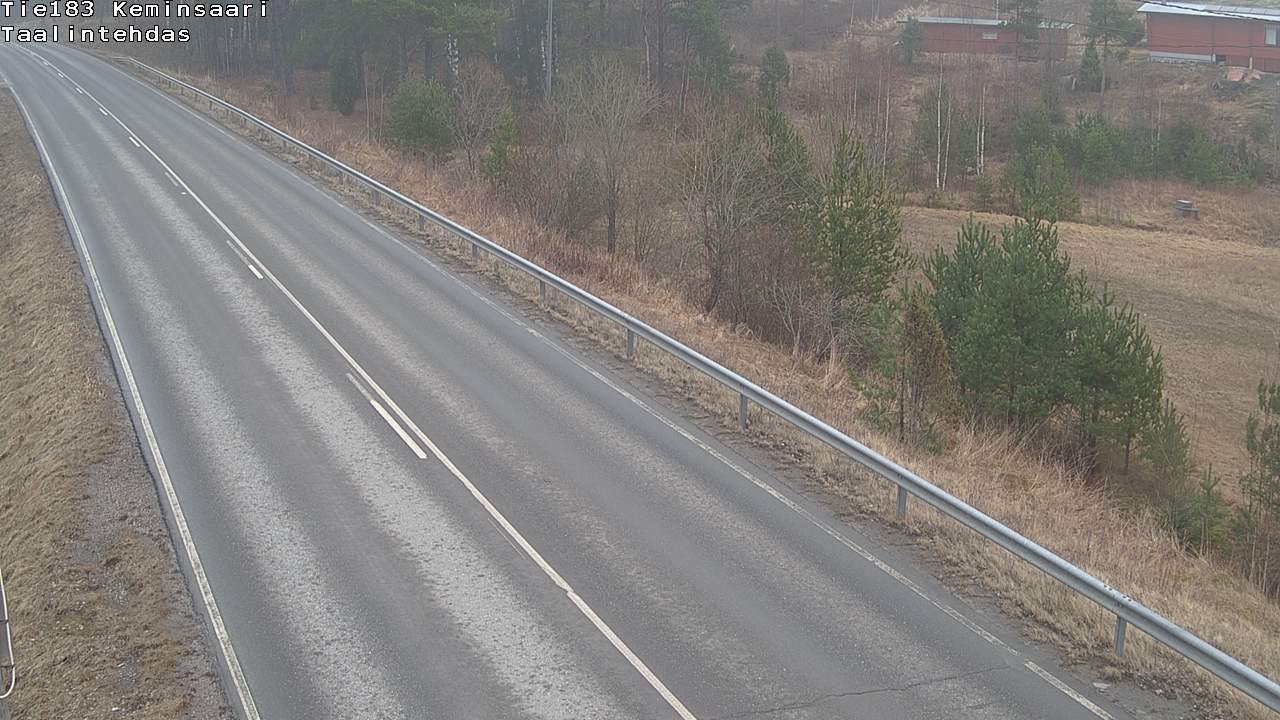 Weather Camera Image Road 183 Kemiönsaari, Taallintehdas, Kemiönsaari, Varsinais-Suomi
