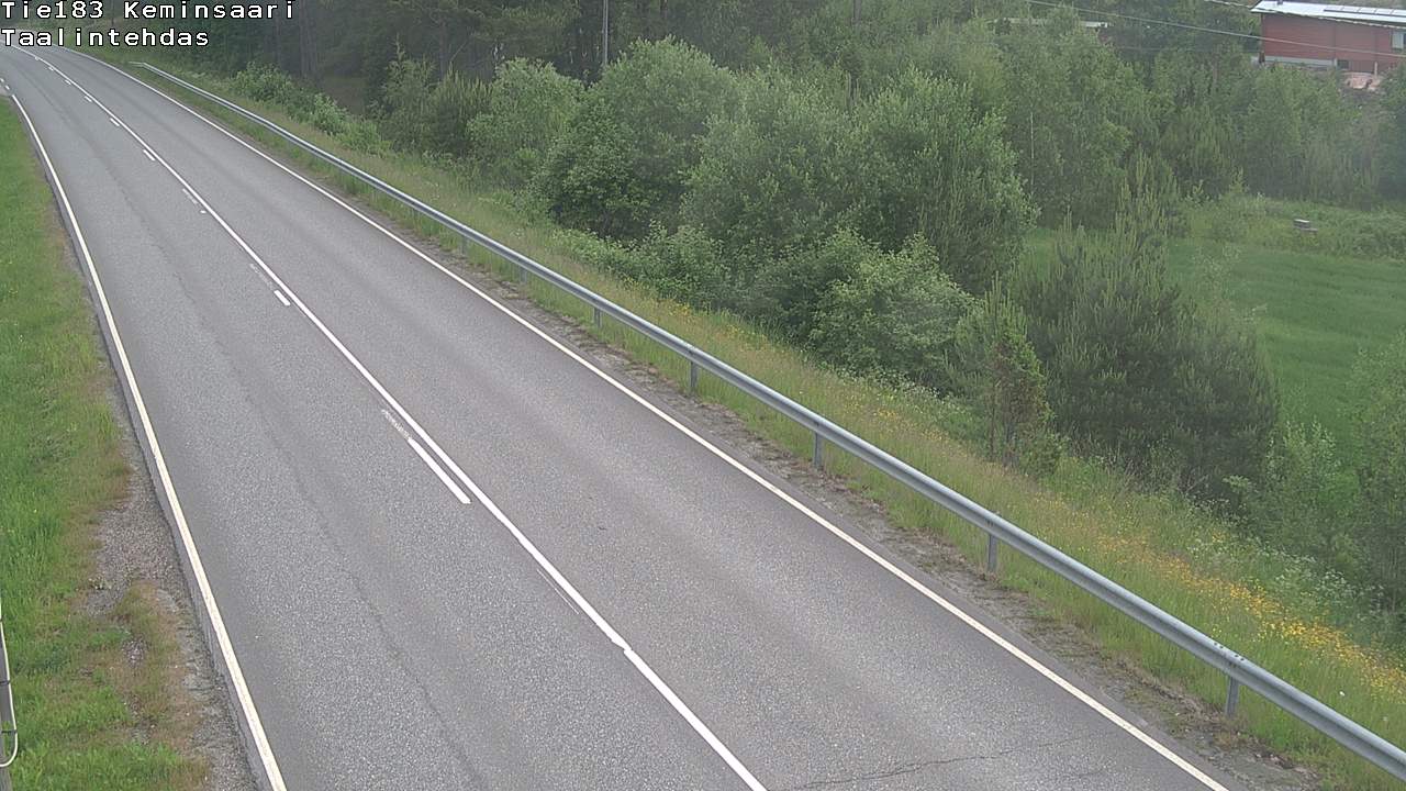 Weather Camera Image Väg 183 Kimitoön, Dalen, Kemiönsaari, Varsinais-Suomi