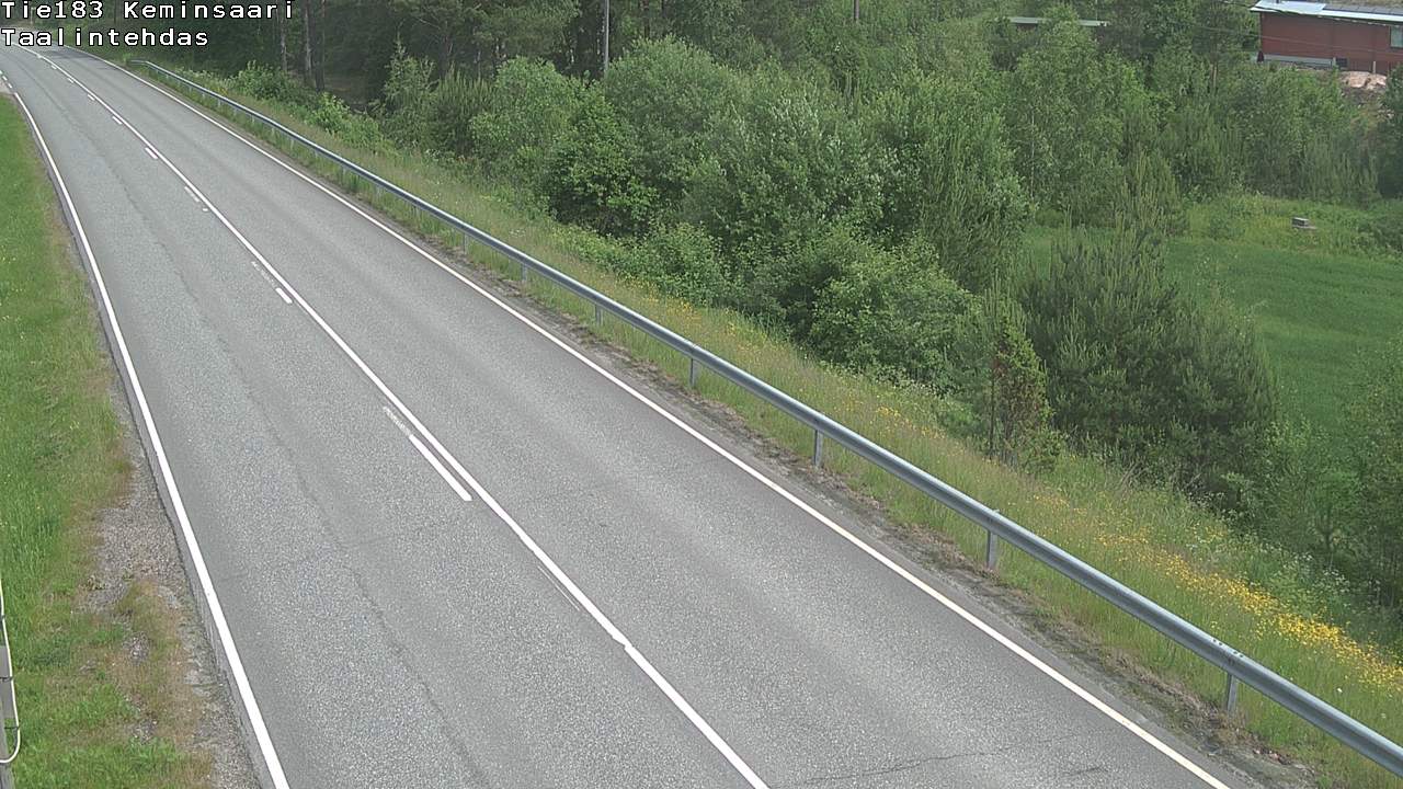 Weather Camera Image Väg 183 Kimitoön, Dalen, Kemiönsaari, Varsinais-Suomi