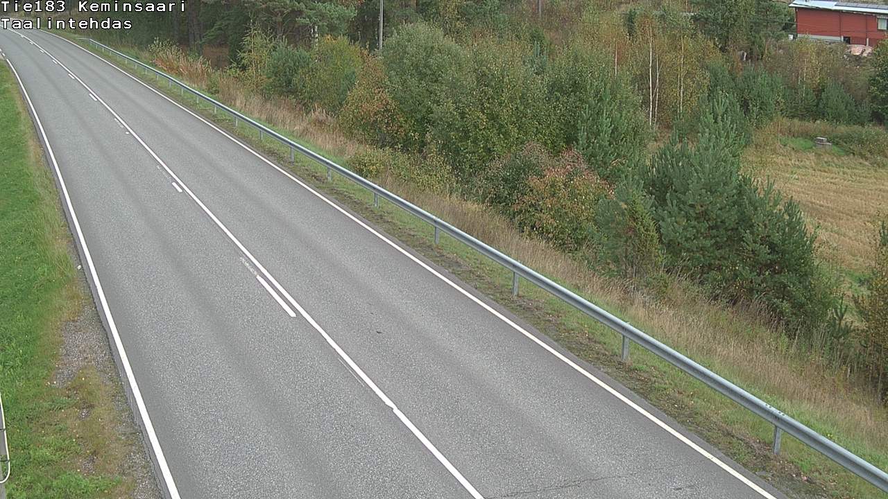 Weather Camera Image Road 183 Kemiönsaari, Taallintehdas, Kemiönsaari, Varsinais-Suomi