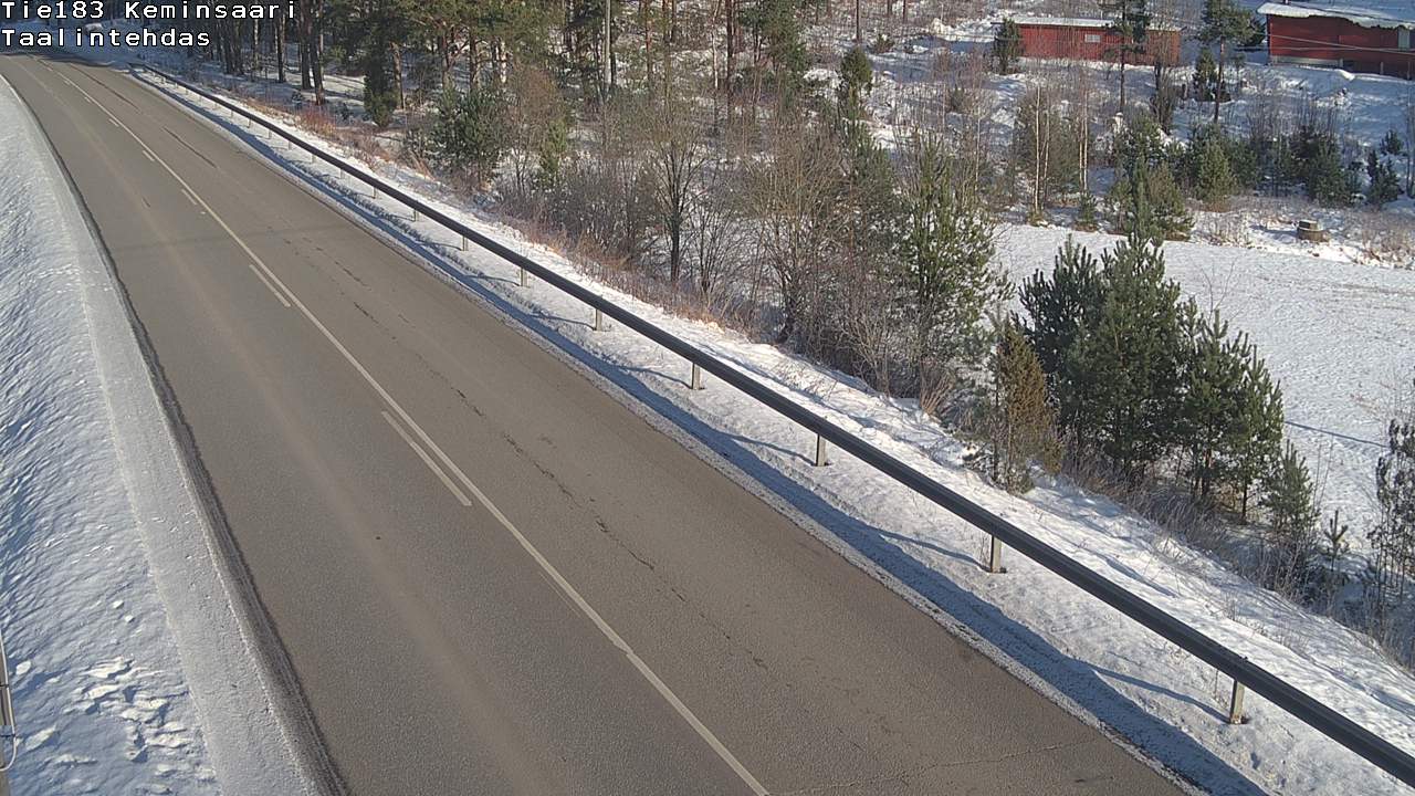 Weather Camera Image Road 183 Kemiönsaari, Taallintehdas, Kemiönsaari, Varsinais-Suomi