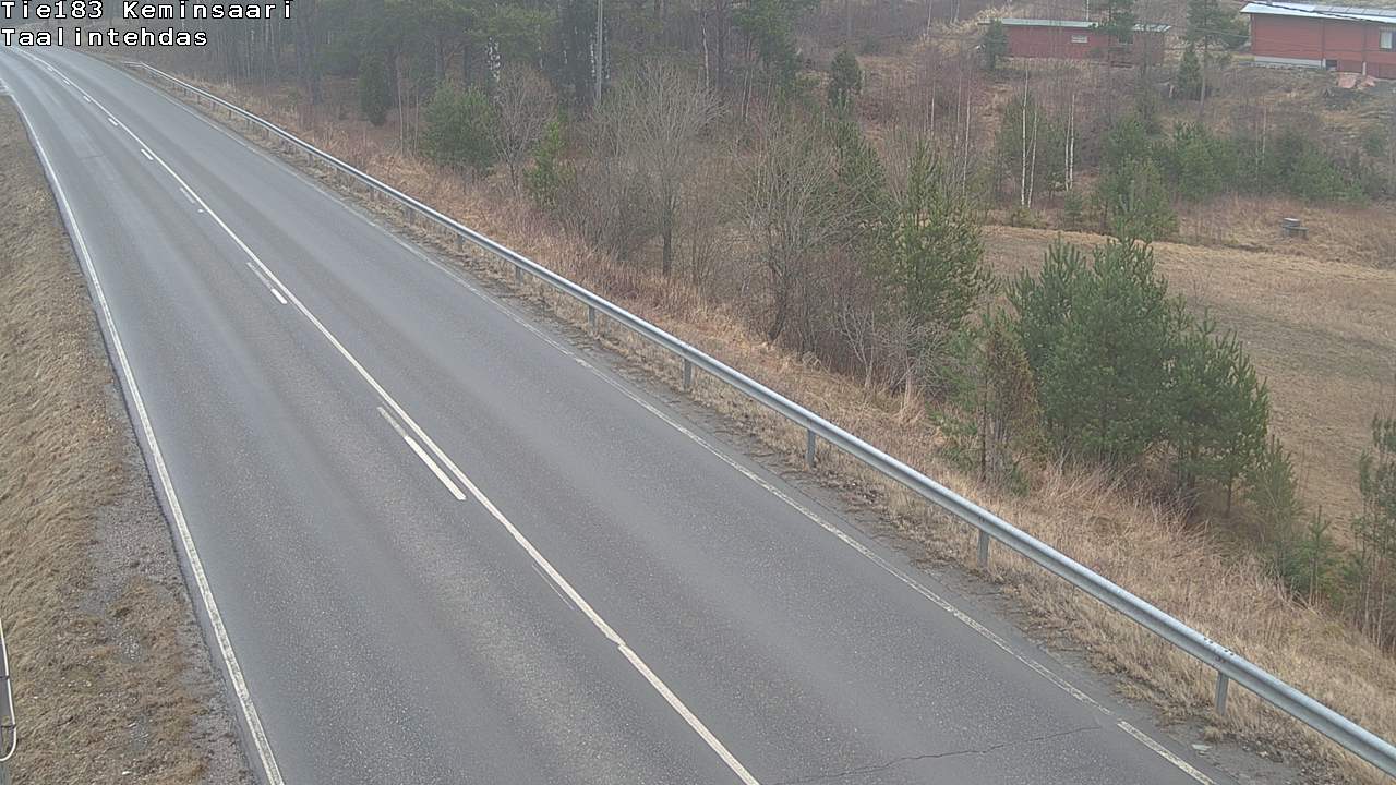 Weather Camera Image Road 183 Kemiönsaari, Taallintehdas, Kemiönsaari, Varsinais-Suomi