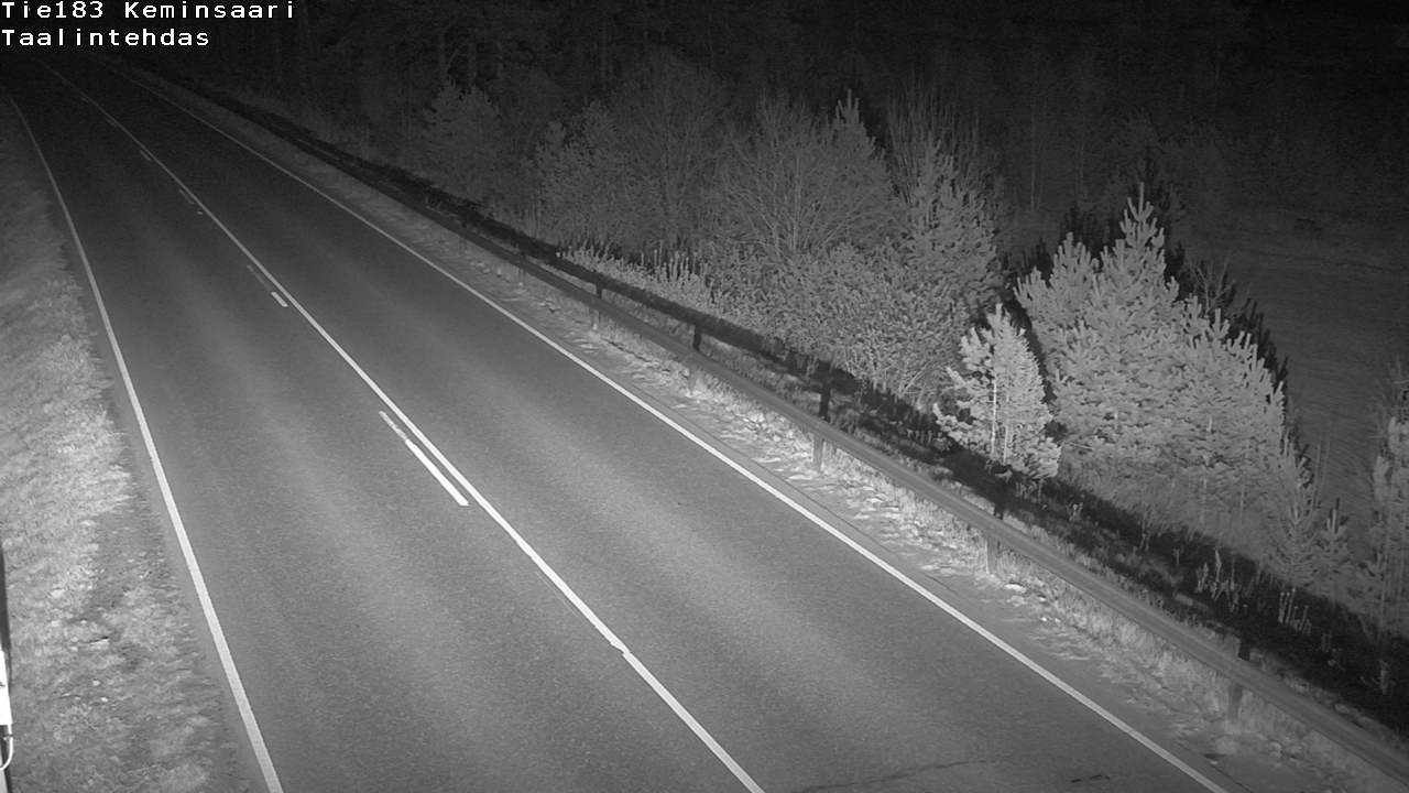 Weather Camera Image Väg 183 Kimitoön, Dalen, Kemiönsaari, Varsinais-Suomi