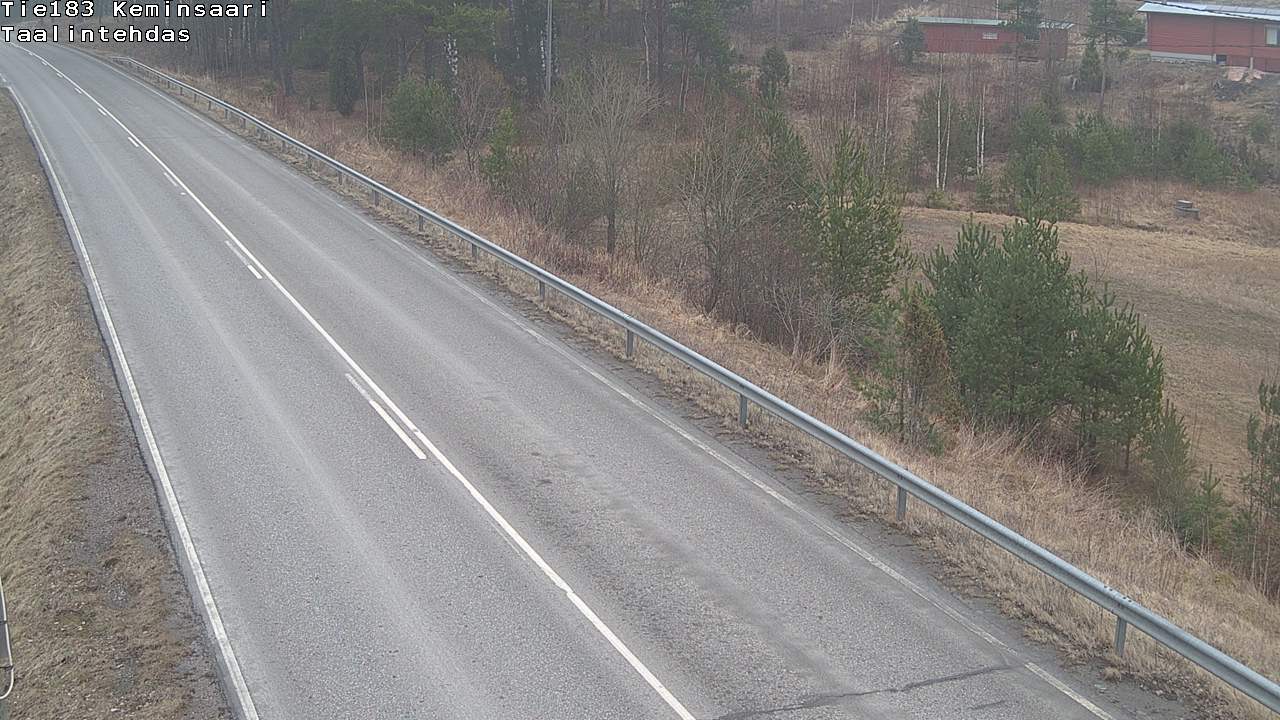 Weather Camera Image Road 183 Kemiönsaari, Taallintehdas, Kemiönsaari, Varsinais-Suomi