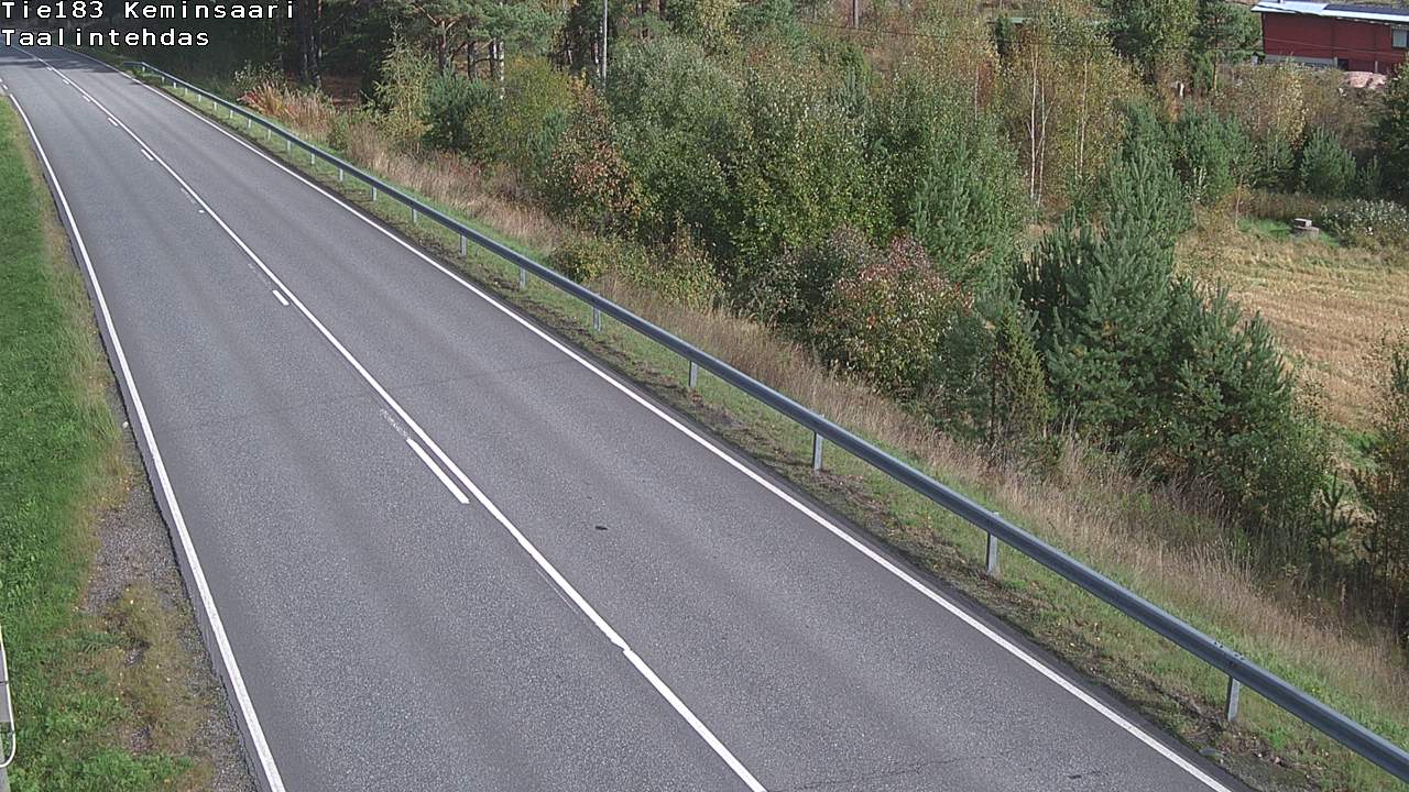 Weather Camera Image Road 183 Kemiönsaari, Taallintehdas, Kemiönsaari, Varsinais-Suomi