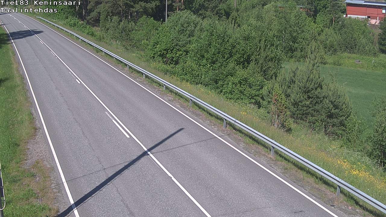 Weather Camera Image Road 183 Kemiönsaari, Taallintehdas, Kemiönsaari, Varsinais-Suomi