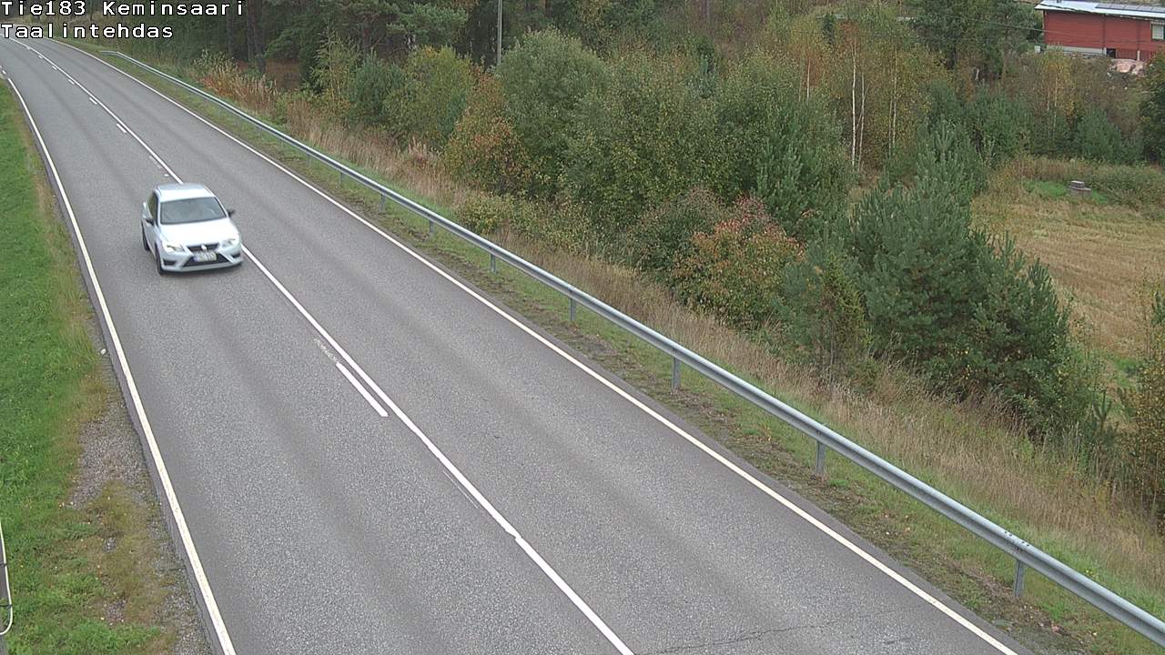 Weather Camera Image Road 183 Kemiönsaari, Taallintehdas, Kemiönsaari, Varsinais-Suomi