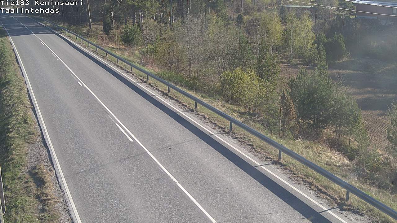 Weather Camera Image Väg 183 Kimitoön, Dalen, Kemiönsaari, Varsinais-Suomi