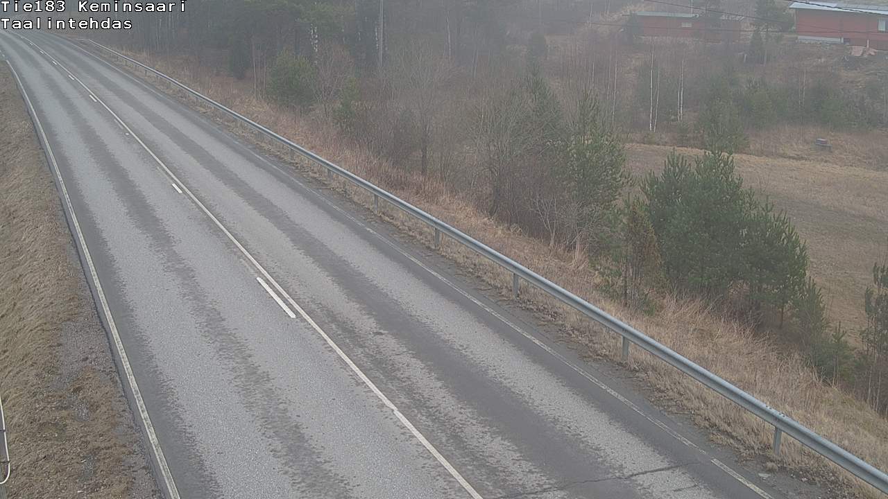 Weather Camera Image Road 183 Kemiönsaari, Taallintehdas, Kemiönsaari, Varsinais-Suomi