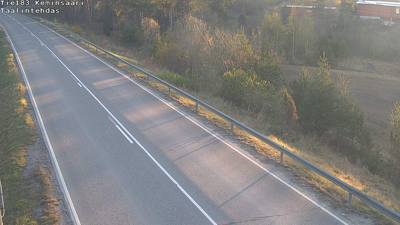 Weather Camera Image Väg 183 Kimitoön, Dalen, Kemiönsaari, Varsinais-Suomi