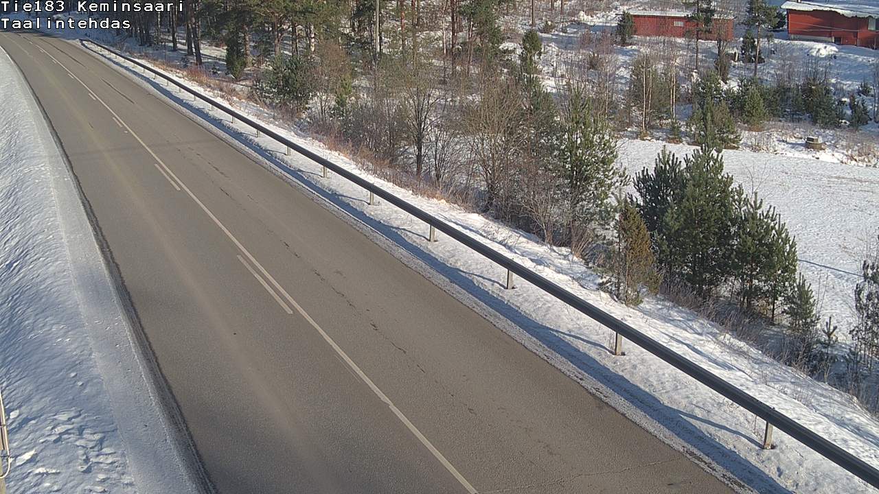 Weather Camera Image Road 183 Kemiönsaari, Taallintehdas, Kemiönsaari, Varsinais-Suomi