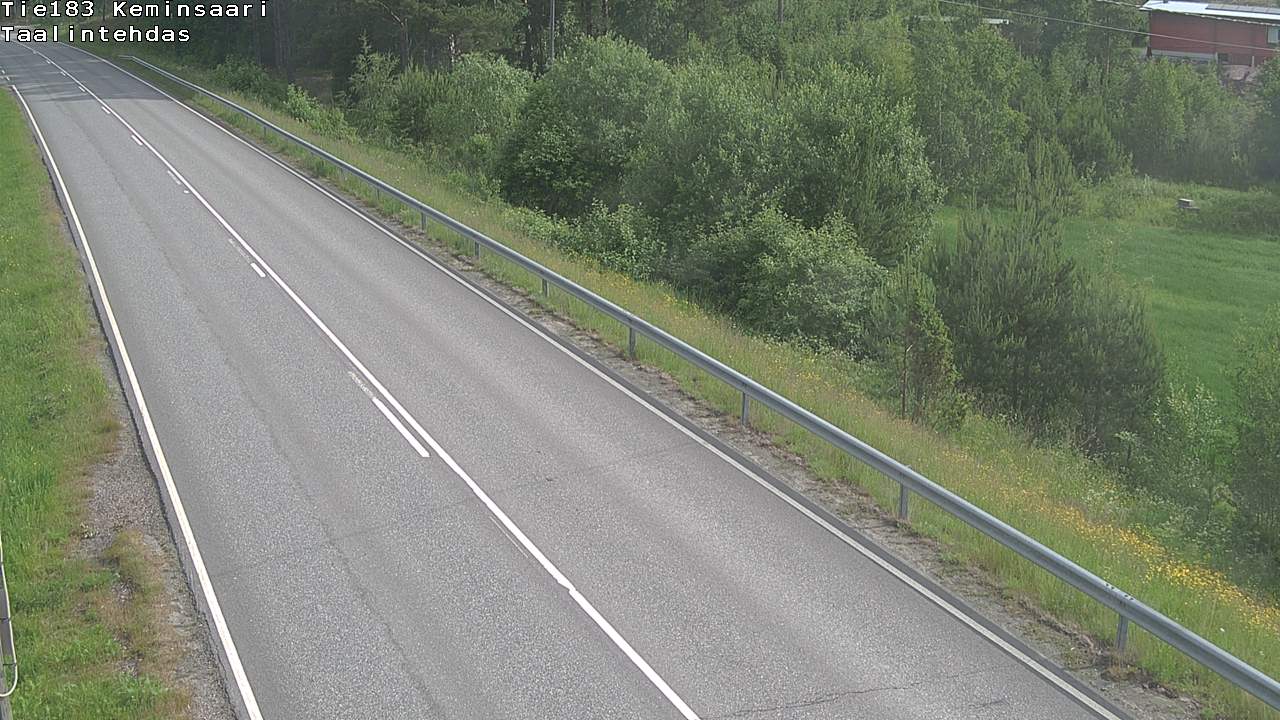 Weather Camera Image Väg 183 Kimitoön, Dalen, Kemiönsaari, Varsinais-Suomi