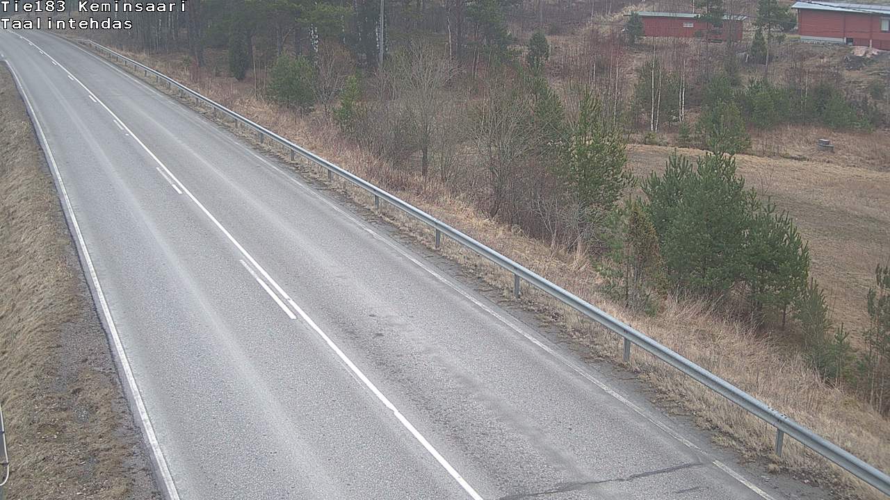 Weather Camera Image Väg 183 Kimitoön, Dalen, Kemiönsaari, Varsinais-Suomi