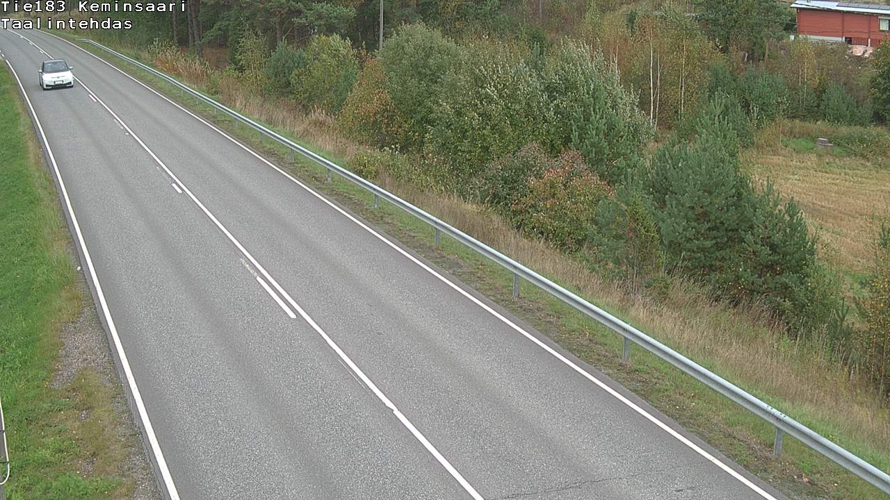 Weather Camera Image Road 183 Kemiönsaari, Taallintehdas, Kemiönsaari, Varsinais-Suomi