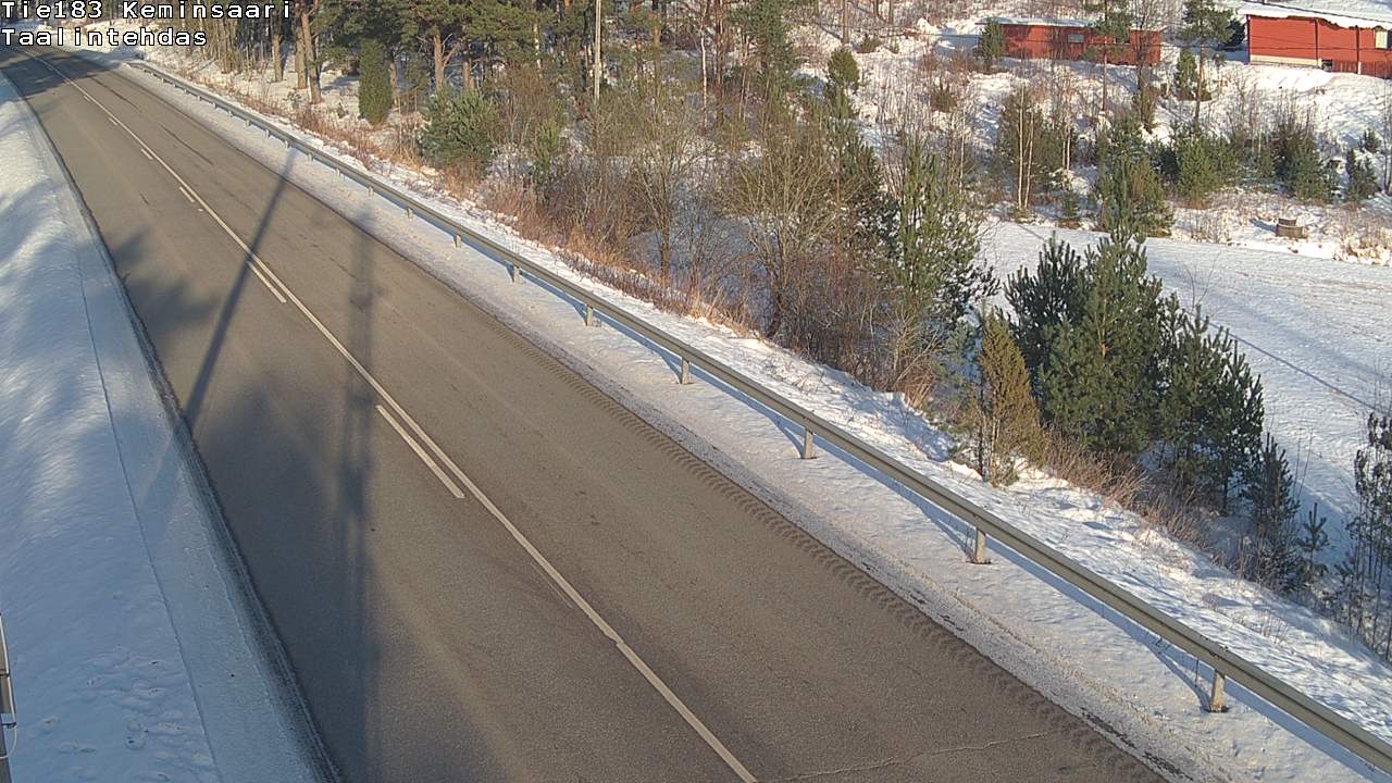 Weather Camera Image Väg 183 Kimitoön, Dalen, Kemiönsaari, Varsinais-Suomi