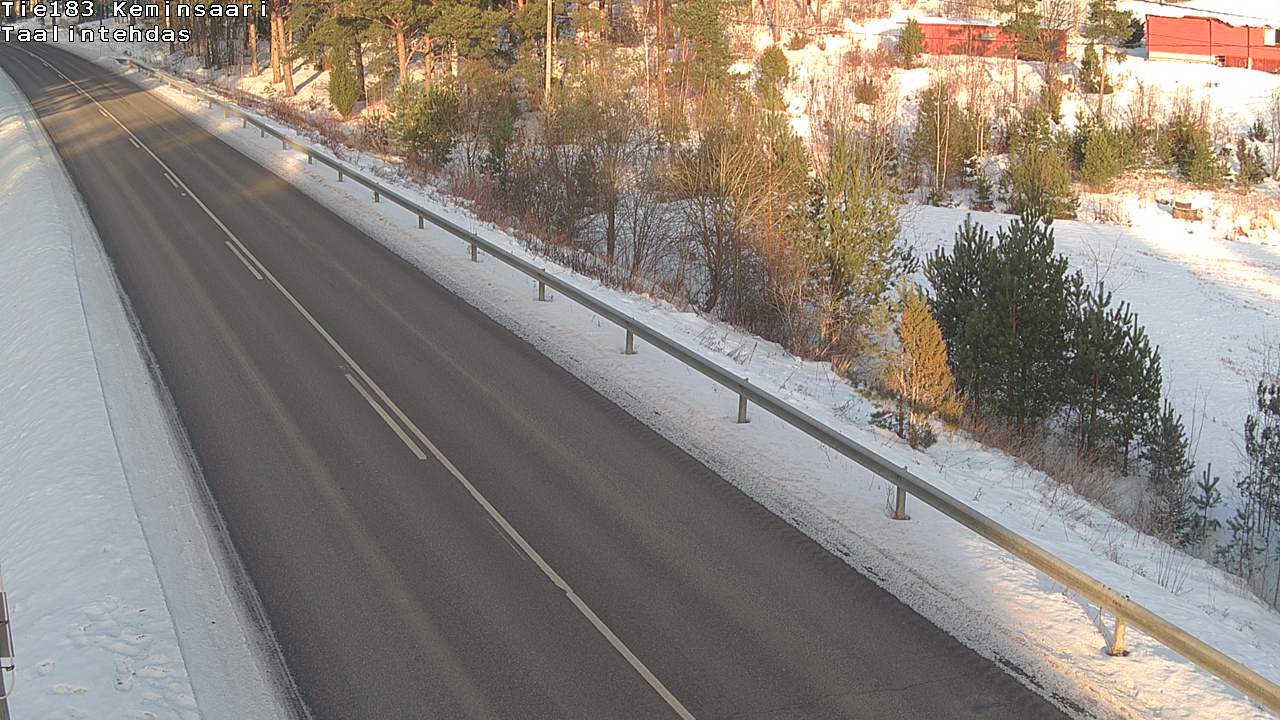 Weather Camera Image Väg 183 Kimitoön, Dalen, Kemiönsaari, Varsinais-Suomi