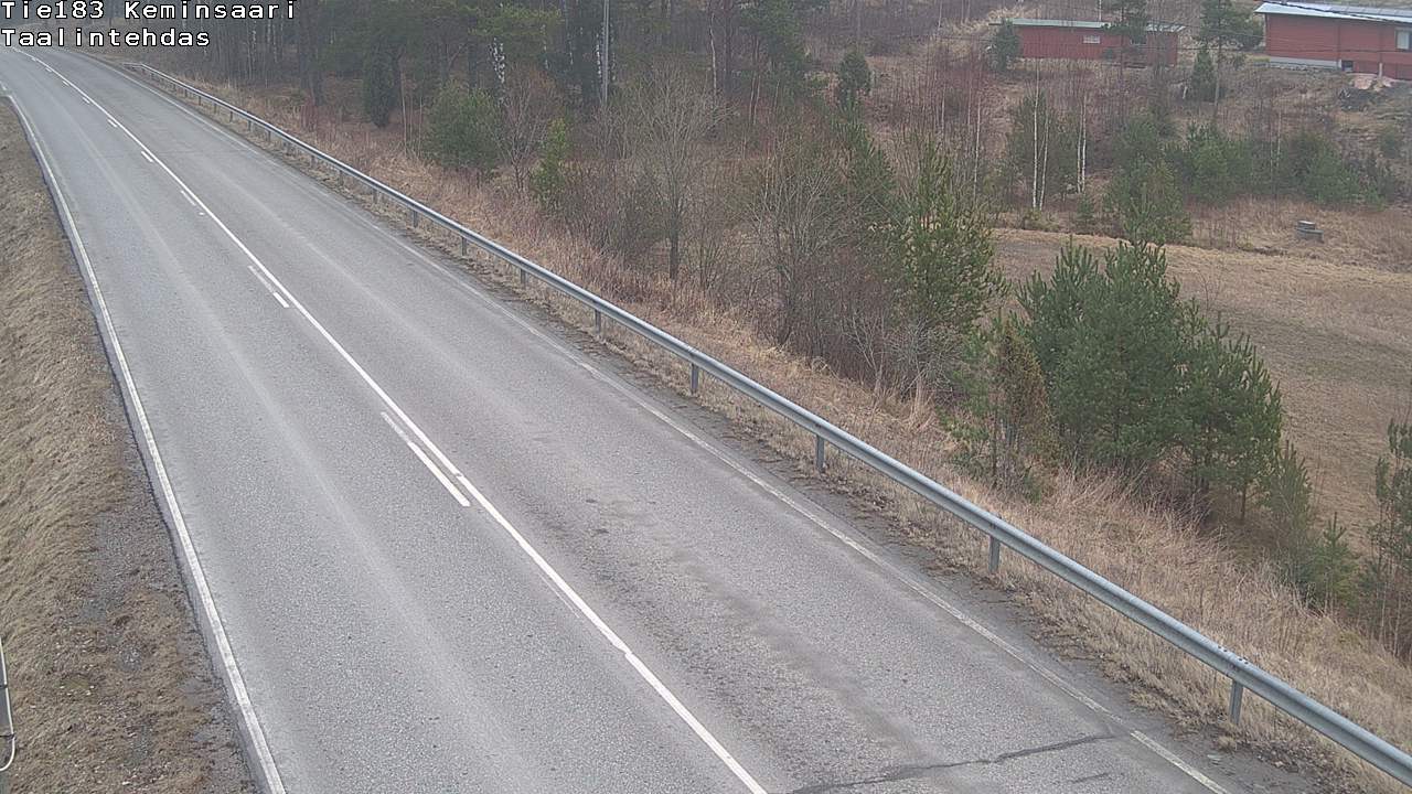 Weather Camera Image Road 183 Kemiönsaari, Taallintehdas, Kemiönsaari, Varsinais-Suomi