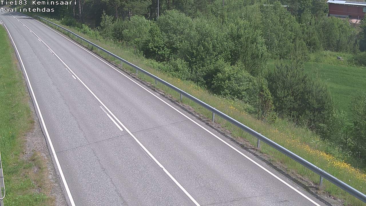 Weather Camera Image Väg 183 Kimitoön, Dalen, Kemiönsaari, Varsinais-Suomi