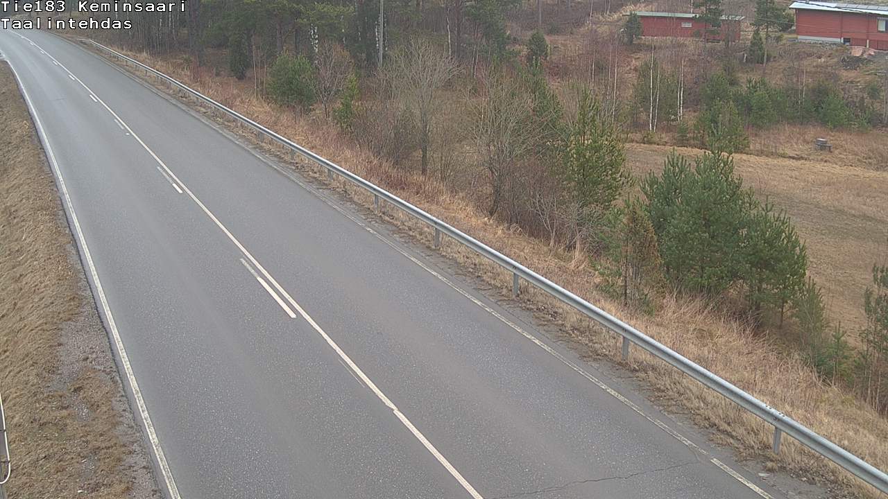 Weather Camera Image Road 183 Kemiönsaari, Taallintehdas, Kemiönsaari, Varsinais-Suomi