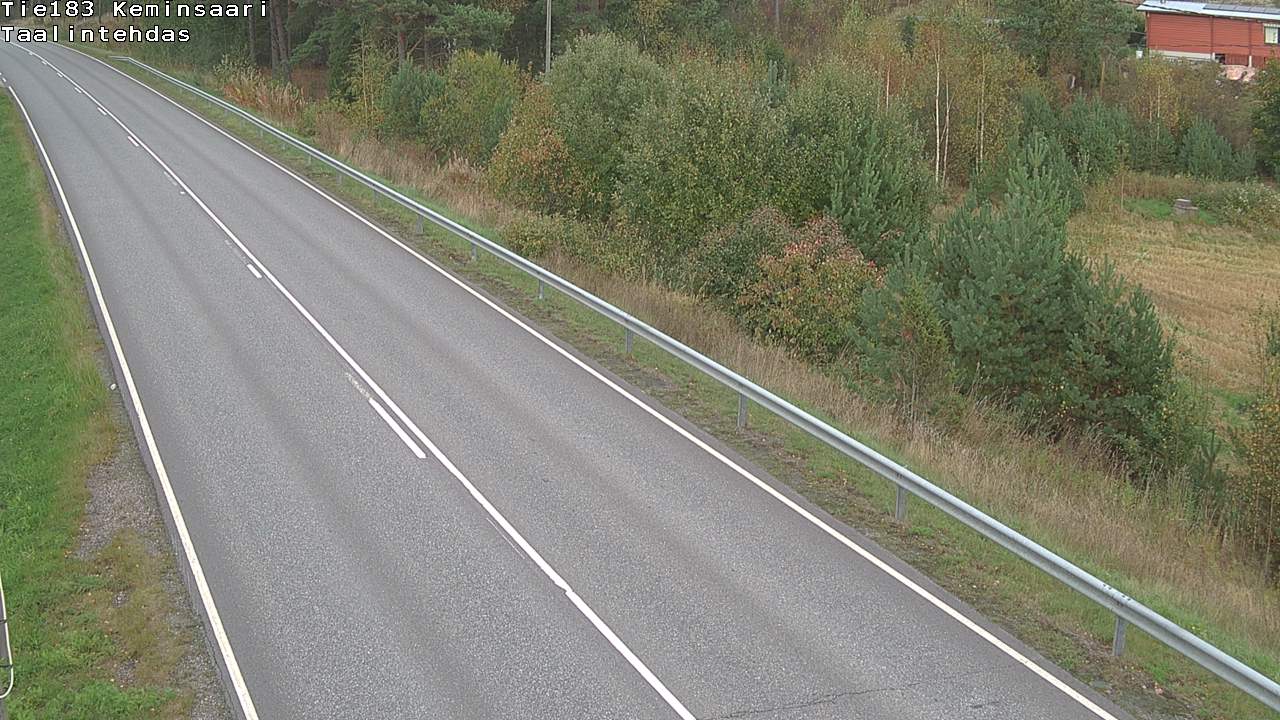 Weather Camera Image Road 183 Kemiönsaari, Taallintehdas, Kemiönsaari, Varsinais-Suomi