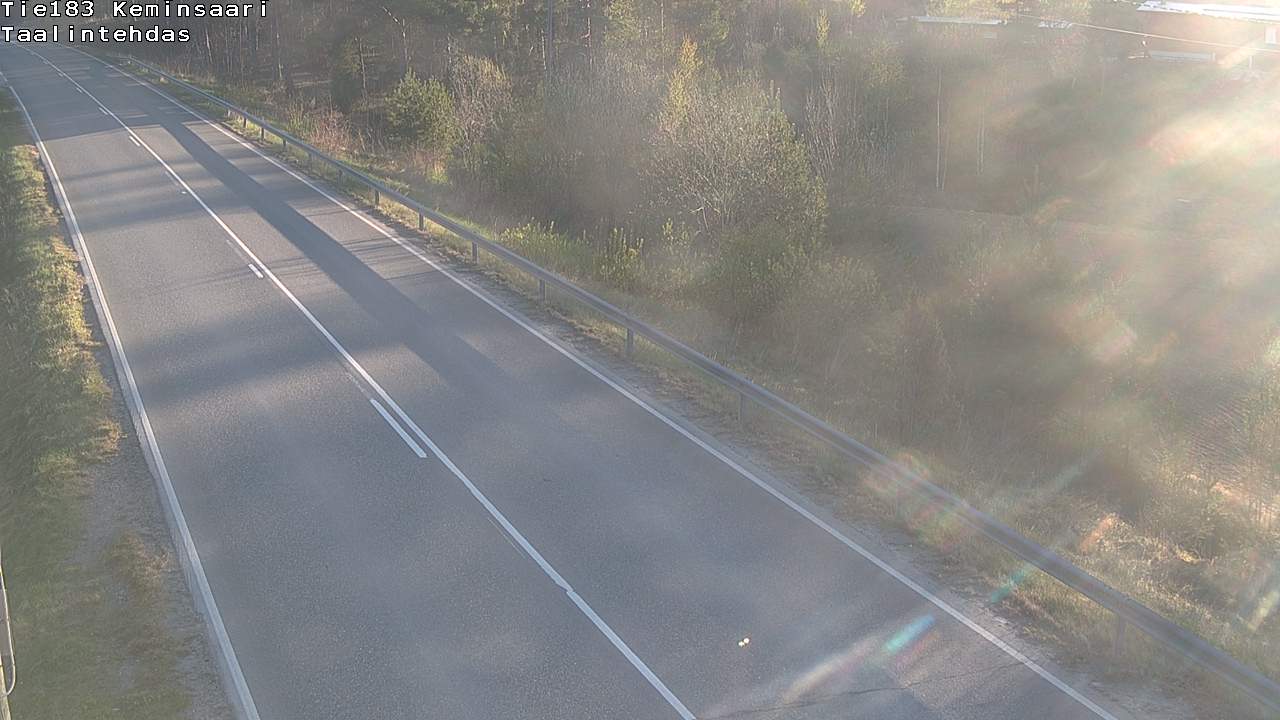 Weather Camera Image Väg 183 Kimitoön, Dalen, Kemiönsaari, Varsinais-Suomi