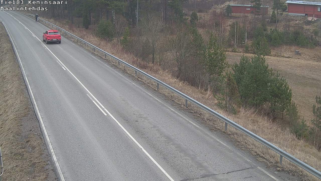 Weather Camera Image Road 183 Kemiönsaari, Taallintehdas, Kemiönsaari, Varsinais-Suomi