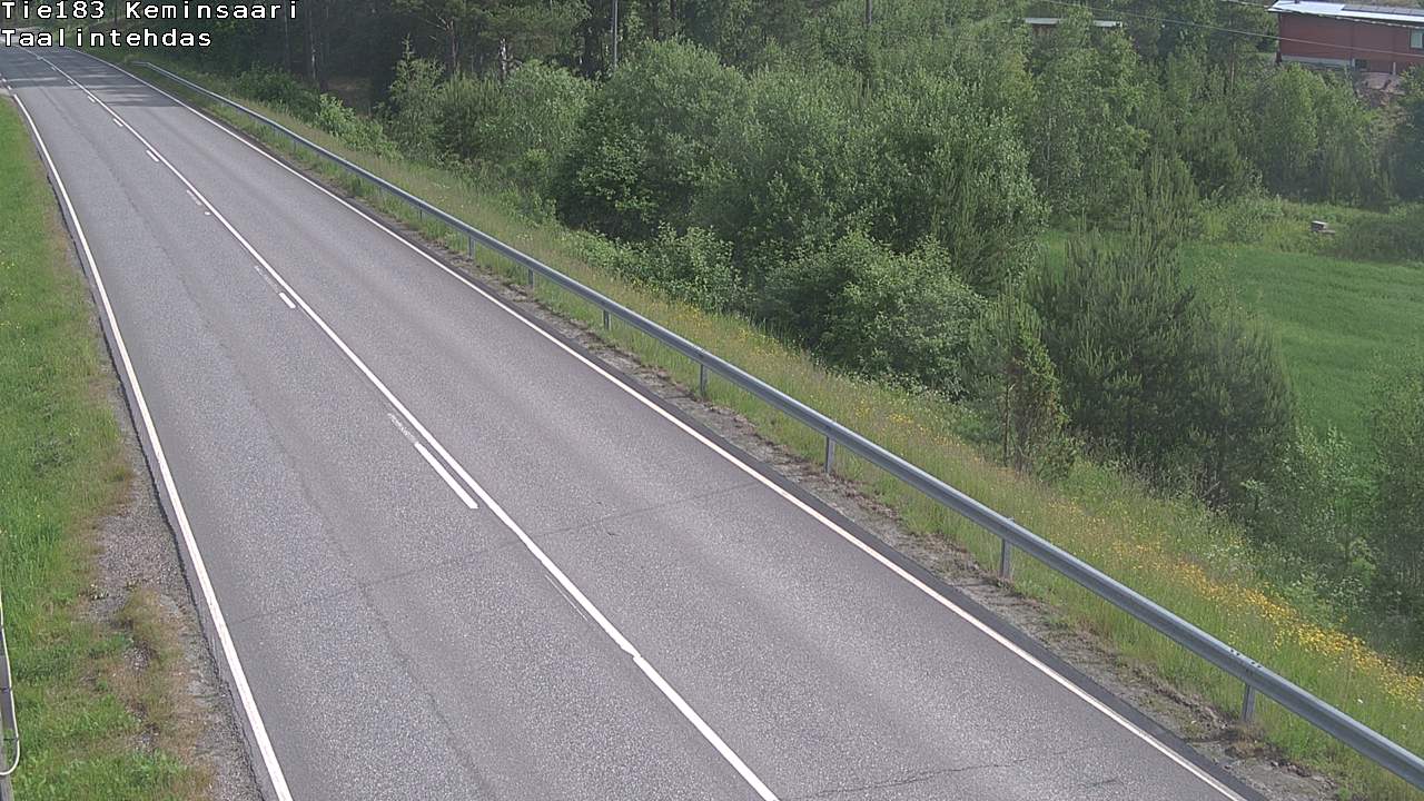Weather Camera Image Väg 183 Kimitoön, Dalen, Kemiönsaari, Varsinais-Suomi