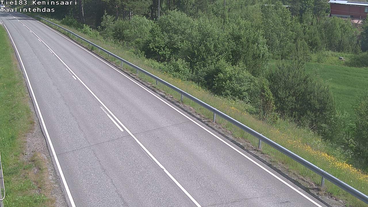 Weather Camera Image Väg 183 Kimitoön, Dalen, Kemiönsaari, Varsinais-Suomi