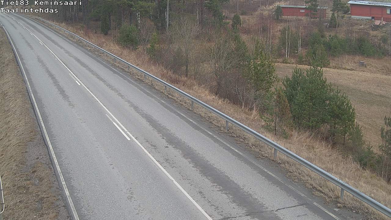 Weather Camera Image Road 183 Kemiönsaari, Taallintehdas, Kemiönsaari, Varsinais-Suomi