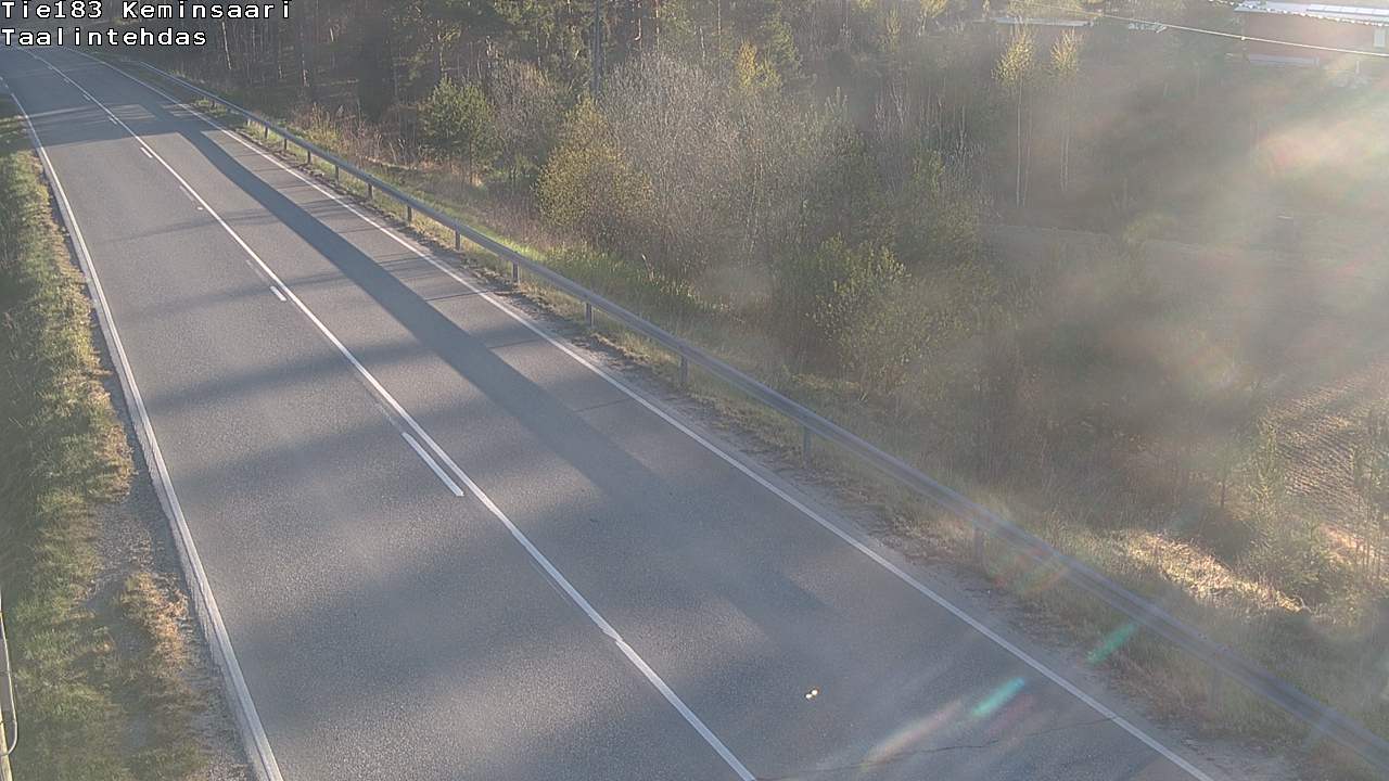 Weather Camera Image Väg 183 Kimitoön, Dalen, Kemiönsaari, Varsinais-Suomi