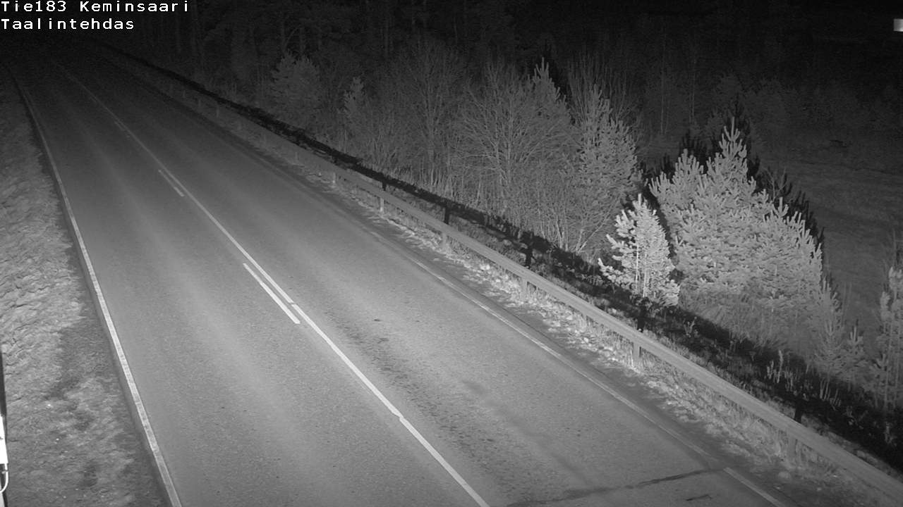 Weather Camera Image Väg 183 Kimitoön, Dalen, Kemiönsaari, Varsinais-Suomi