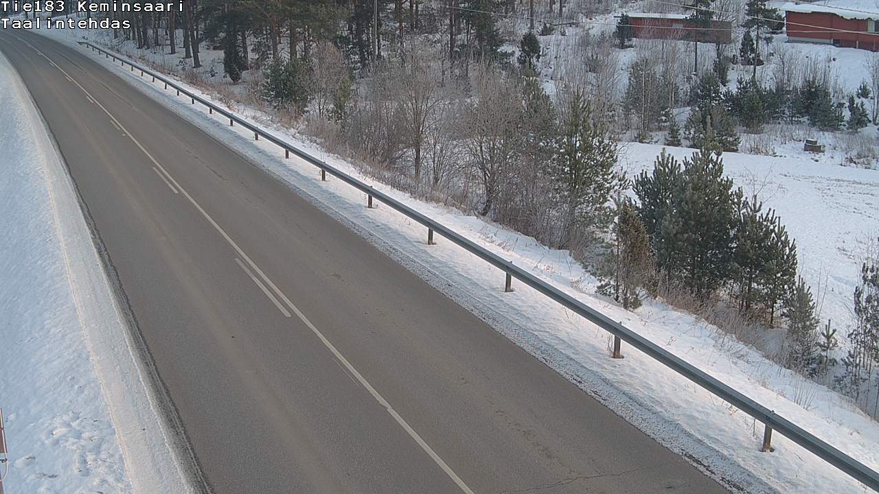 Weather Camera Image Road 183 Kemiönsaari, Taallintehdas, Kemiönsaari, Varsinais-Suomi