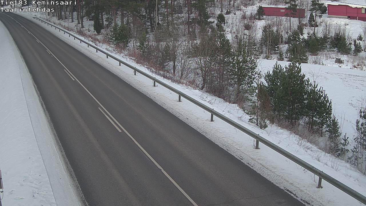 Weather Camera Image Väg 183 Kimitoön, Dalen, Kemiönsaari, Varsinais-Suomi