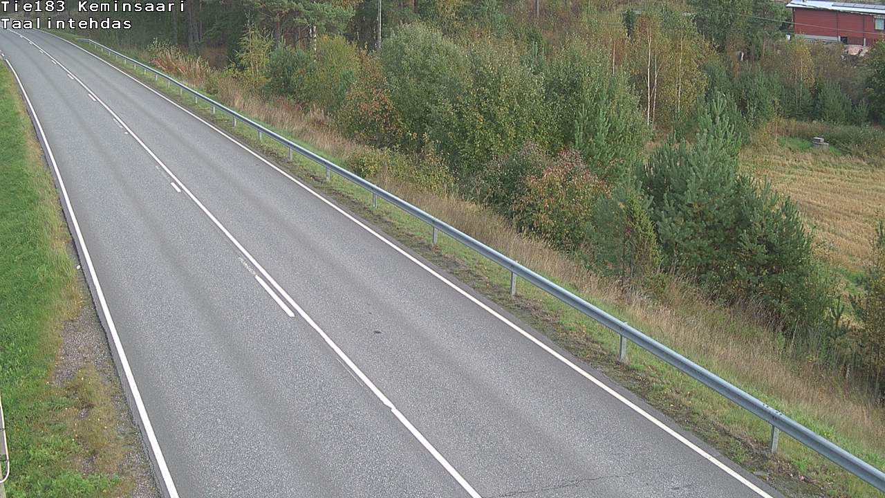 Weather Camera Image Road 183 Kemiönsaari, Taallintehdas, Kemiönsaari, Varsinais-Suomi
