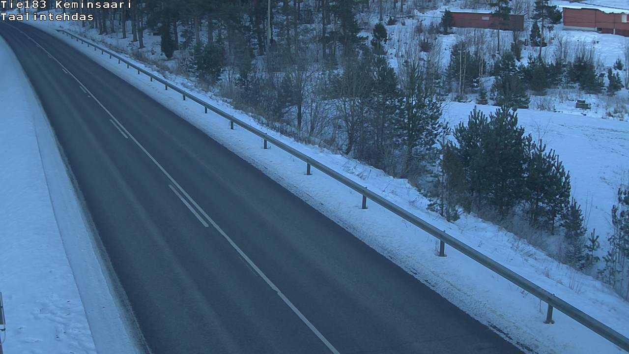 Weather Camera Image Väg 183 Kimitoön, Dalen, Kemiönsaari, Varsinais-Suomi