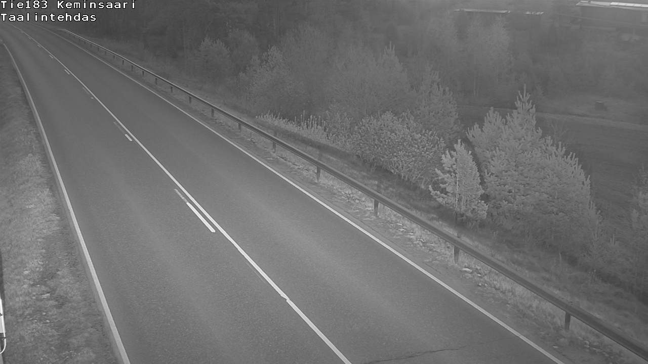 Weather Camera Image Väg 183 Kimitoön, Dalen, Kemiönsaari, Varsinais-Suomi
