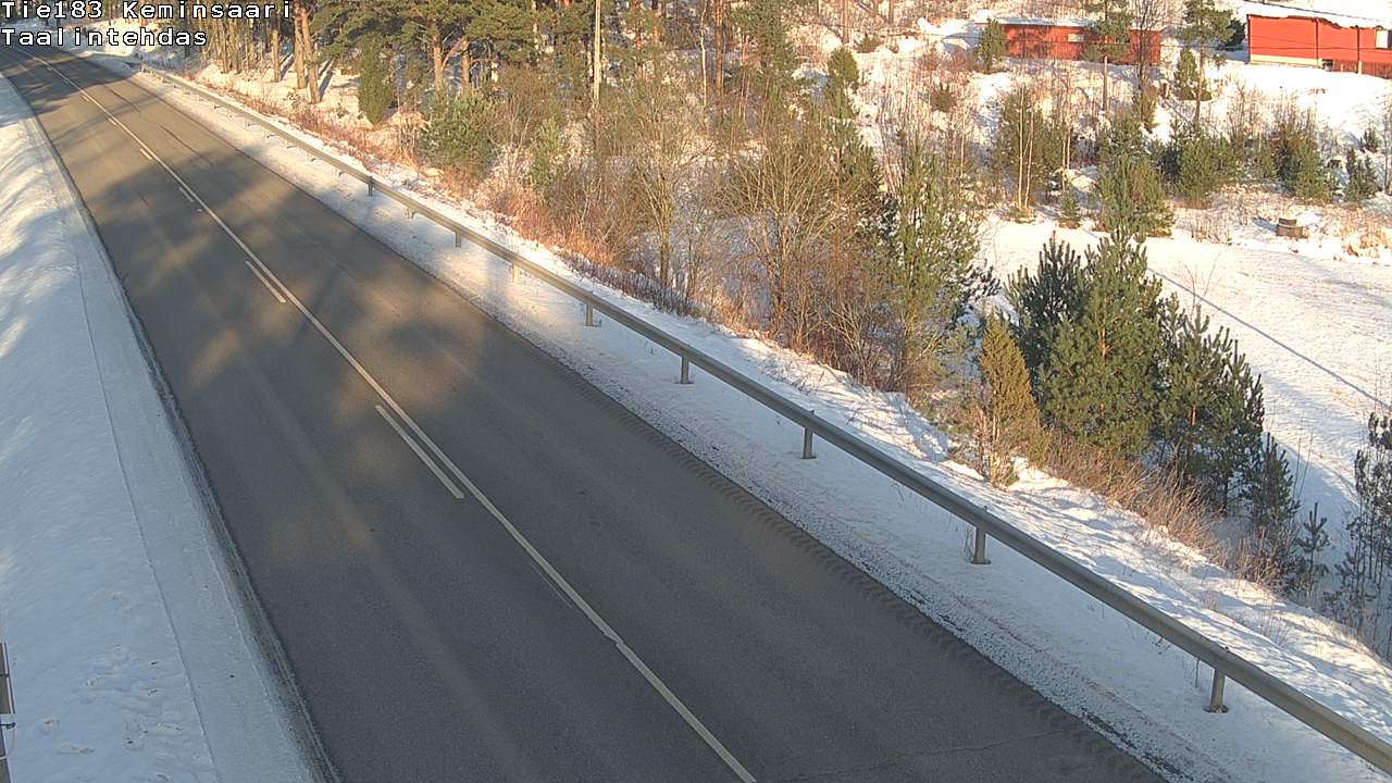 Weather Camera Image Väg 183 Kimitoön, Dalen, Kemiönsaari, Varsinais-Suomi