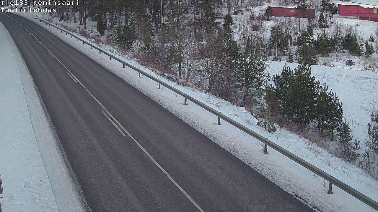 Weather Camera Image Väg 183 Kimitoön, Dalen, Kemiönsaari, Varsinais-Suomi