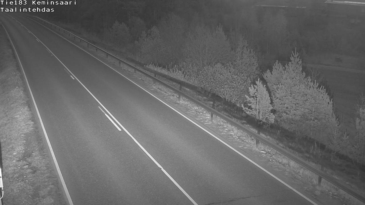 Weather Camera Image Väg 183 Kimitoön, Dalen, Kemiönsaari, Varsinais-Suomi