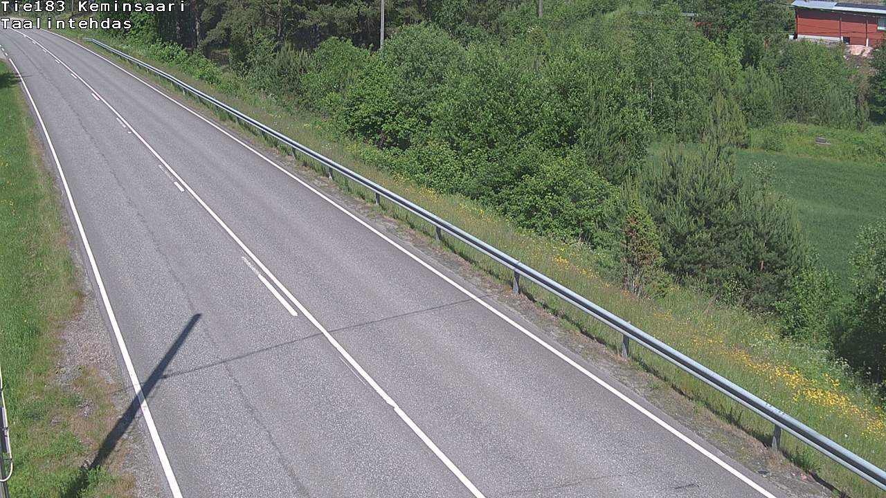 Weather Camera Image Road 183 Kemiönsaari, Taallintehdas, Kemiönsaari, Varsinais-Suomi