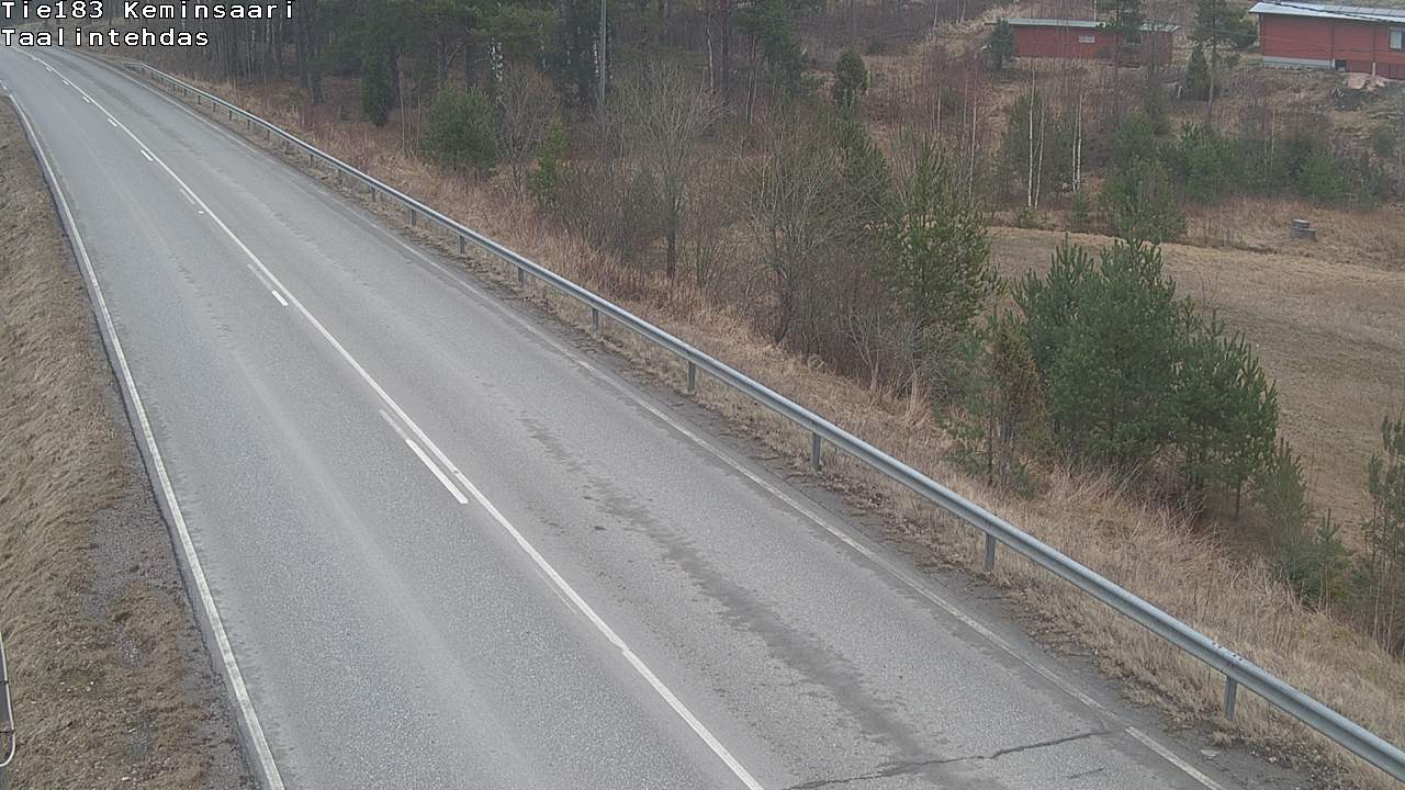 Weather Camera Image Road 183 Kemiönsaari, Taallintehdas, Kemiönsaari, Varsinais-Suomi