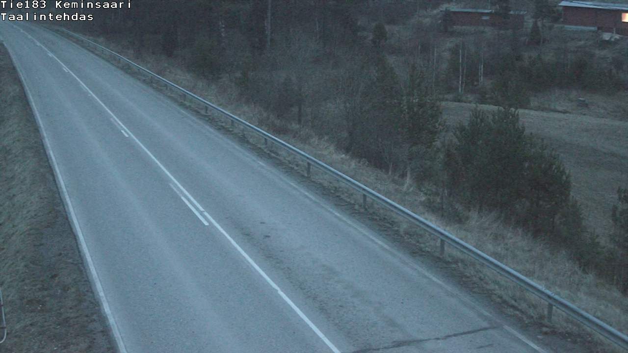 Weather Camera Image Väg 183 Kimitoön, Dalen, Kemiönsaari, Varsinais-Suomi