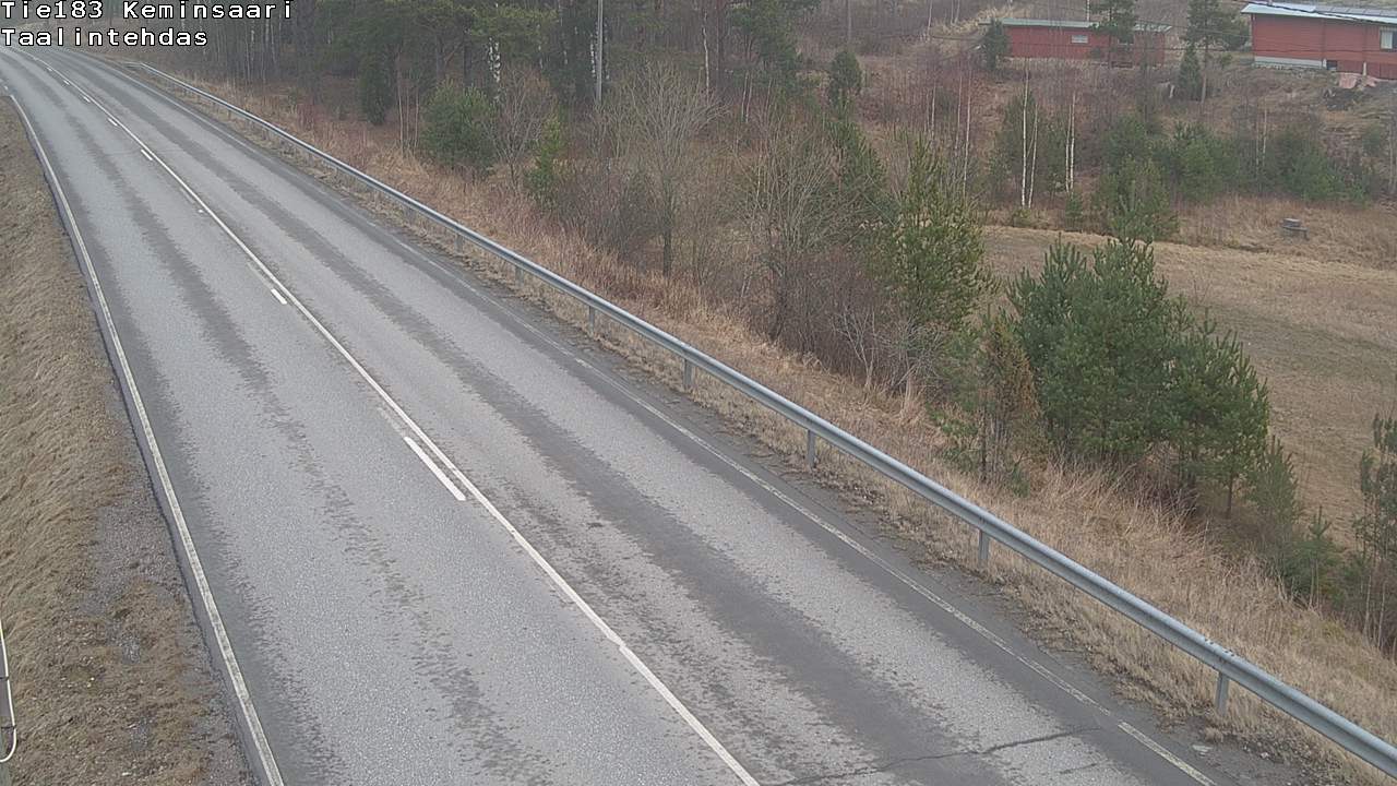 Weather Camera Image Road 183 Kemiönsaari, Taallintehdas, Kemiönsaari, Varsinais-Suomi