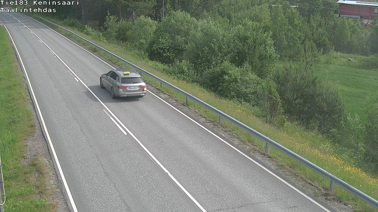 Weather Camera Image Väg 183 Kimitoön, Dalen, Kemiönsaari, Varsinais-Suomi