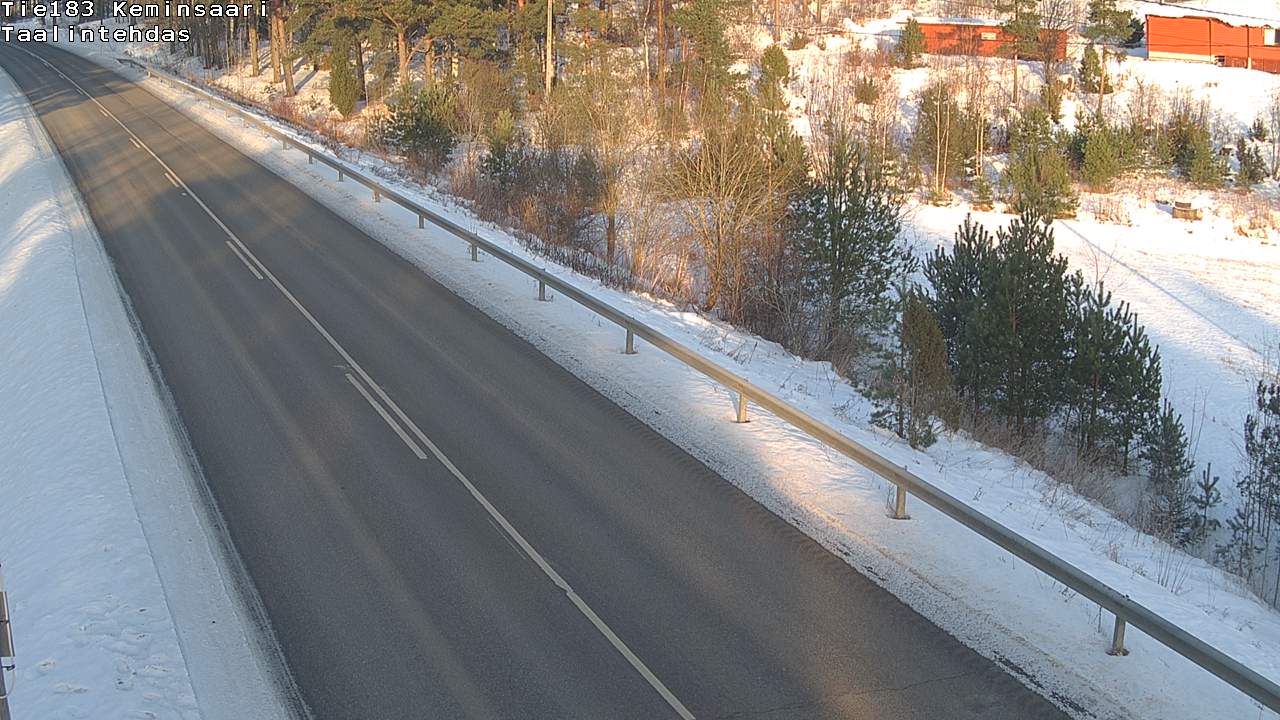 Weather Camera Image Väg 183 Kimitoön, Dalen, Kemiönsaari, Varsinais-Suomi